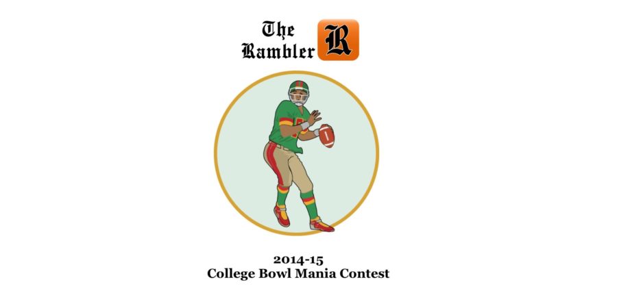 The Rambler’s 2014-15 College Bowl Mania Contest