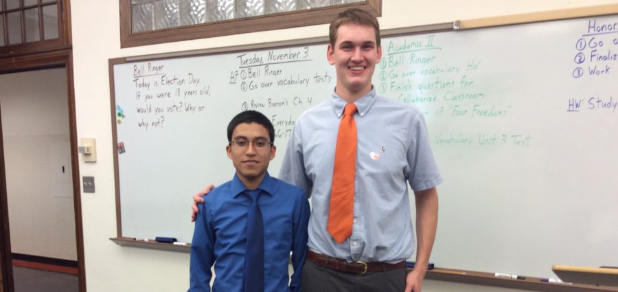 Guatemalan students shadowing at Prep for four weeks