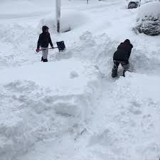 Erie buries snow record