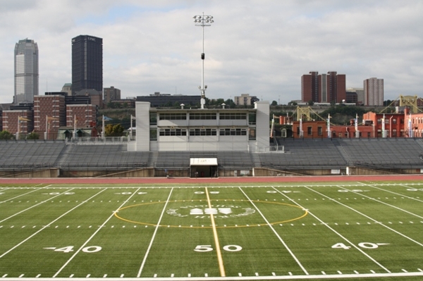 Prep football defeats Obama Academy 42-6 in downtown Pittsburgh