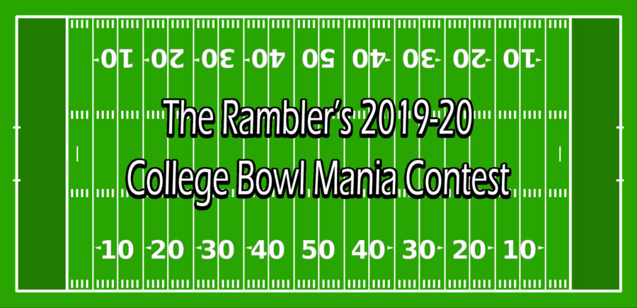 The Ramblers 2019-20 College Bowl Mania Contest