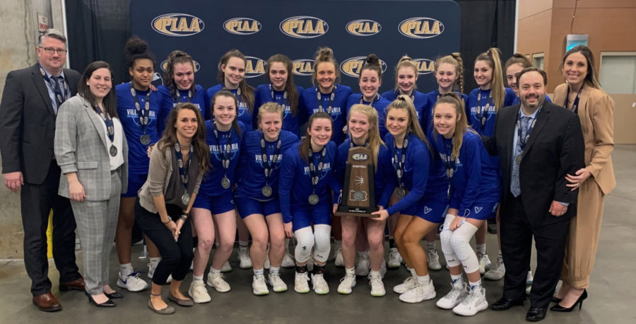 Villa basketball finishes second in state