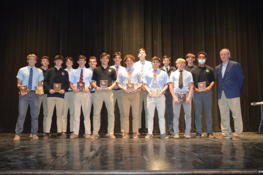 Prep students honored at Awards Ceremony