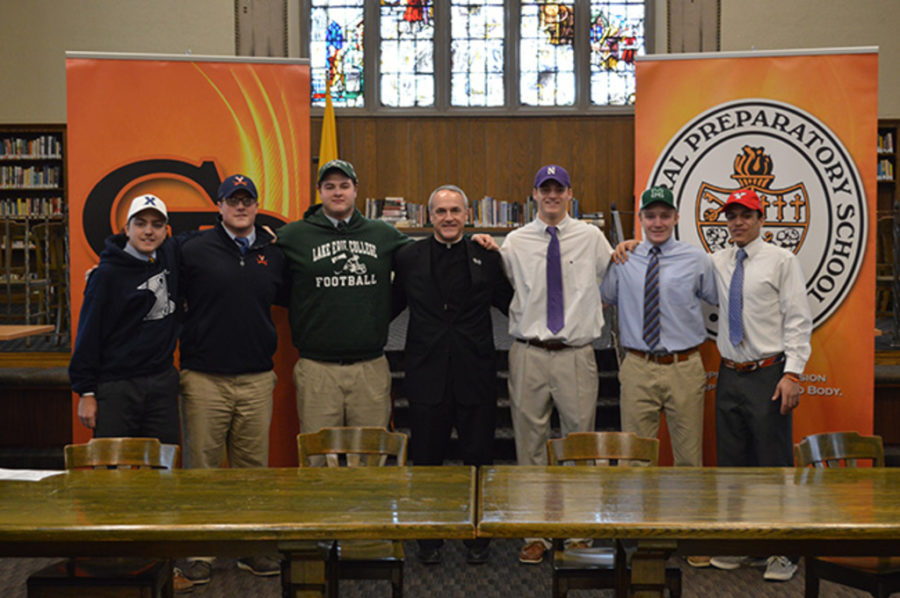 Several student-athletes take part in National Signing Day