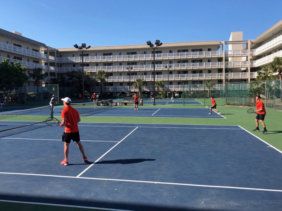 Tennis team has success at Hilton Head over Easter break