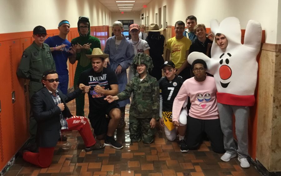 Students dress up for Halloween to entertain MTA students, win prizes