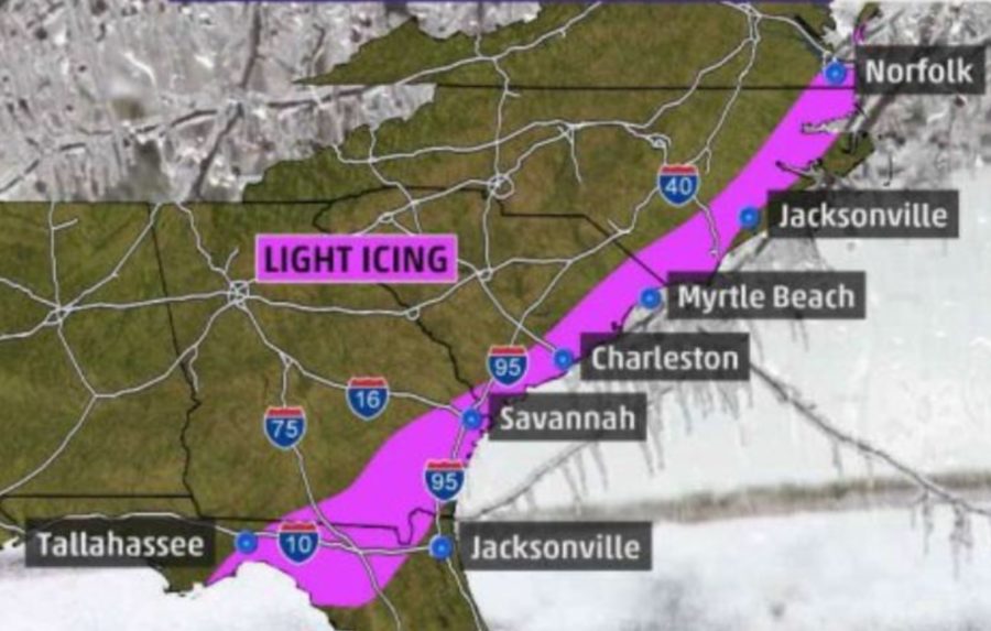 Pre-winter snowfall causes mixed feelings in the South