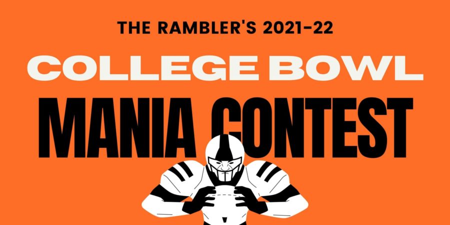 The Ramblers 2021-22 College Bowl Mania Contest