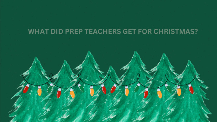 What did Prep teachers get for Christmas?