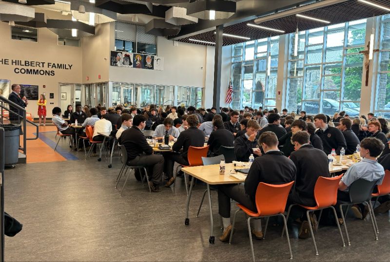 Cathedral Prep seniors celebrate with delicious breakfast